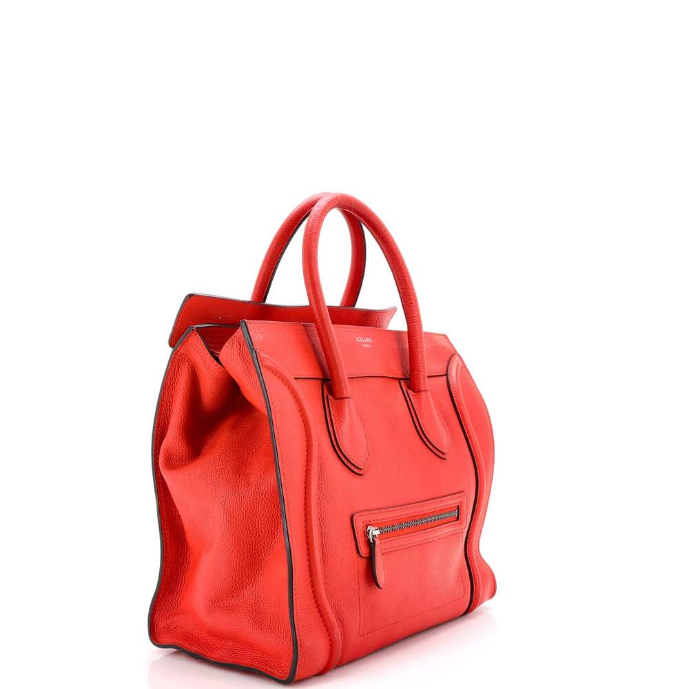 Celine Luggage Bag Grainy Leather Mini #224138C11B - Picture 2 of 7